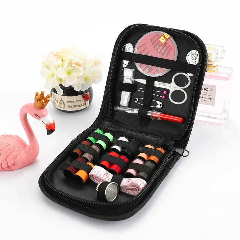 Portable Complete Sewing Kit for Travel & DIY Projects