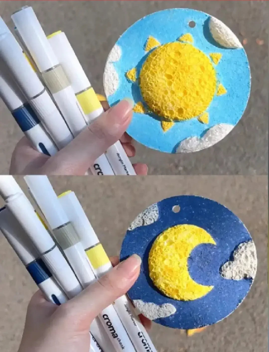 10/100pcs 3D Magic Drawing Canvas Paper for Kids