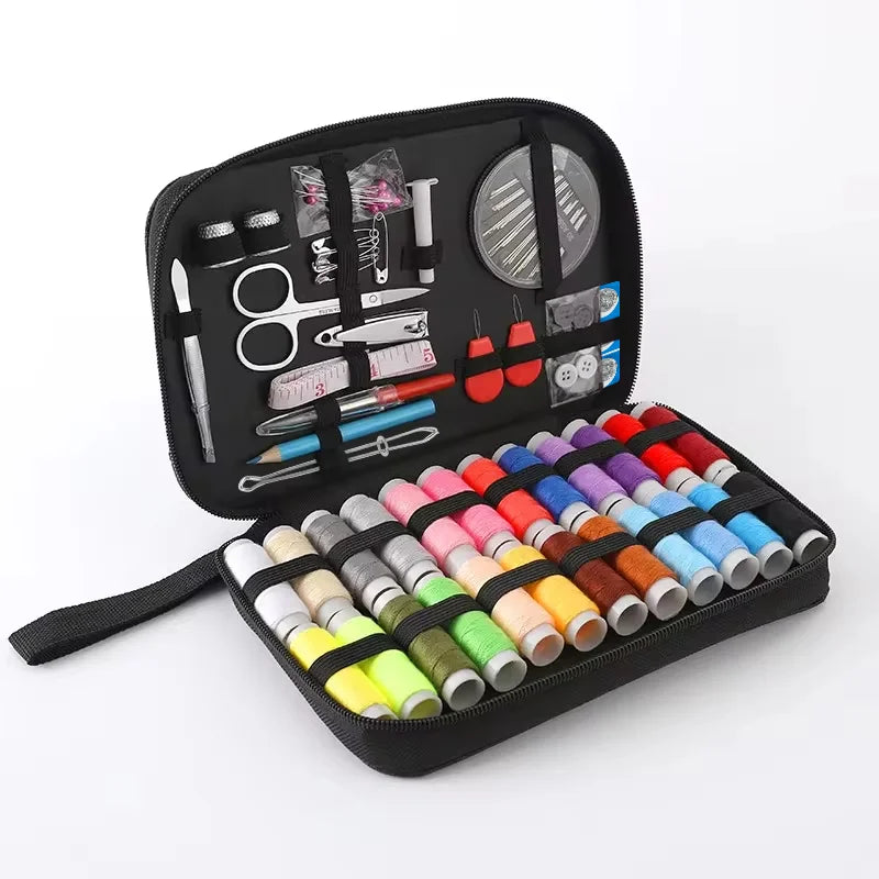 Portable Complete Sewing Kit for Travel & DIY Projects