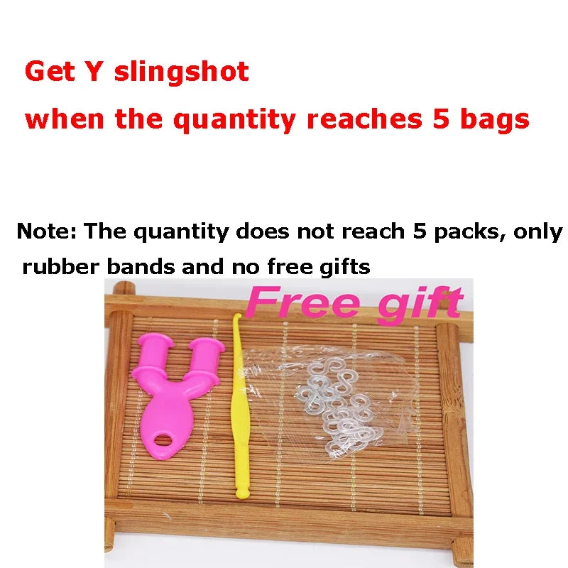 600pcs Glow-in-the-Dark Rubber Loom Bands for Bracelets & Necklaces