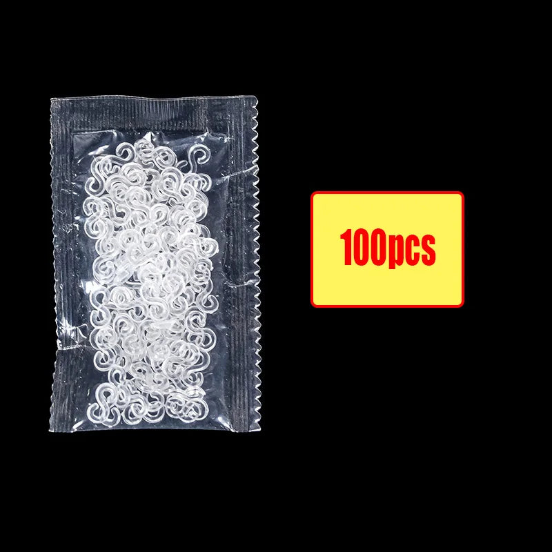 600pcs Glow-in-the-Dark Rubber Loom Bands for Bracelets & Necklaces