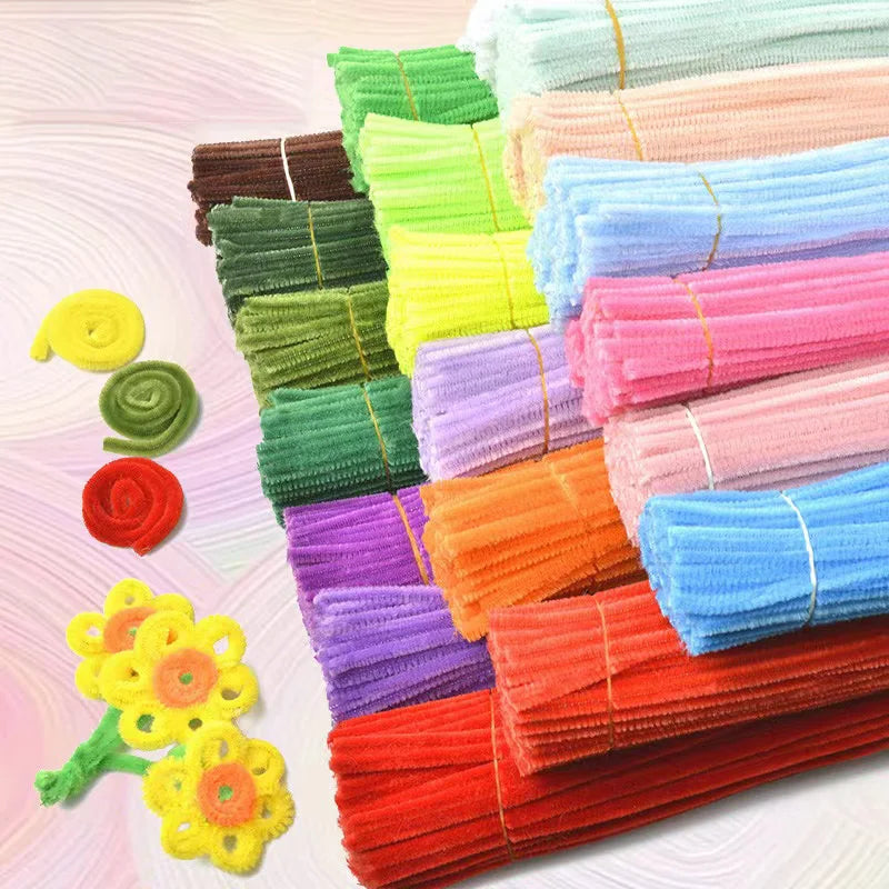 Chenille Stems / Pipe Cleaners – Kids DIY Craft Strips