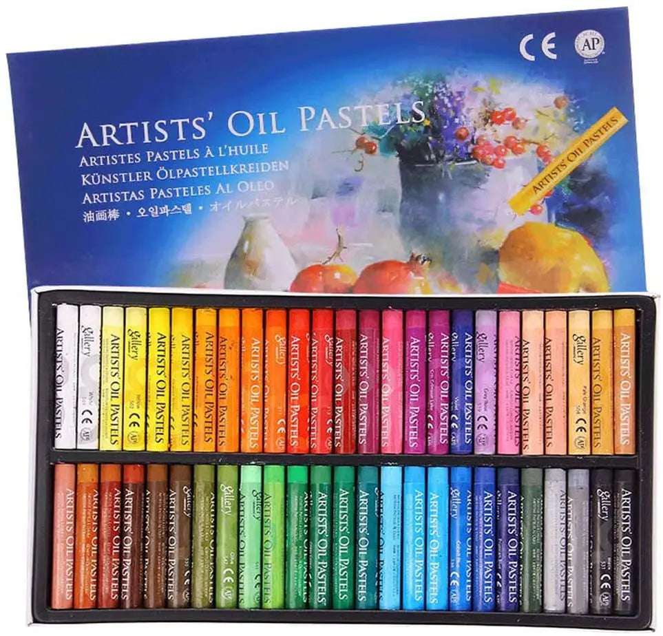 MUNGYO Oil Pastel Set – 12/25/50 Professional Non-Toxic Sticks