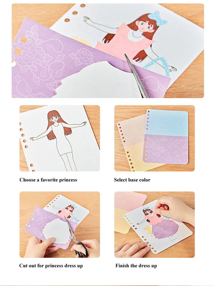 DIY Painting Sticker Craft Kit for Kids – Princess Theme