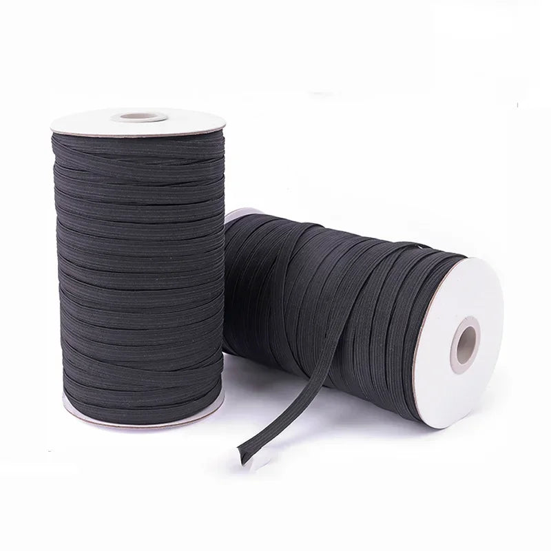 High Elastic Sewing Band – 5 Yards, 3–12mm