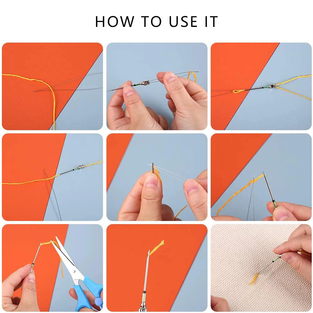 6pcs Adjustable Punch Needle Kit for Beginners