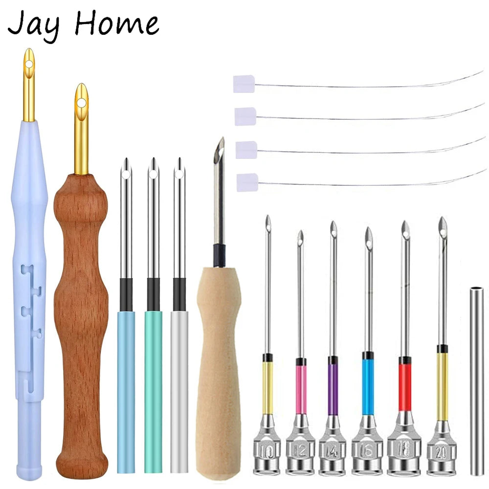 6pcs Adjustable Punch Needle Kit for Beginners
