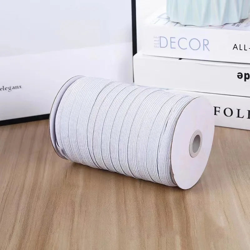 High Elastic Sewing Band – 5 Yards, 3–12mm